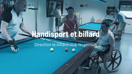 Nogent-sur-Seine : le billard club Nogentais propose du handisport - Vidéo  Dailymotion
