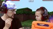 FGTEEV MINECRAFT PE FUN! (Pocket Edition Father vs. Son Challenge Games)