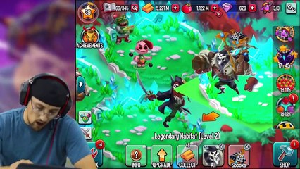 FGTEEV MONSTER LEGENDS BATTLE  Halloween Game Time Fun!    (DUDDY vs. BOSS)