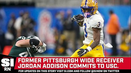 Pitt WR Jordan Addison Transfers To USC