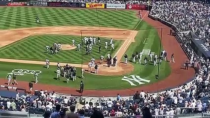 Yankees, White Sox Benches Clear at Yankee Stadium