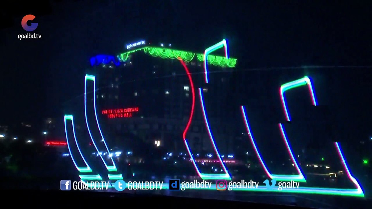 বাংলাদেশে প্রথমবারের মতো ড্রোন শো! | Fireworks & Laser Show At Hatirjheel