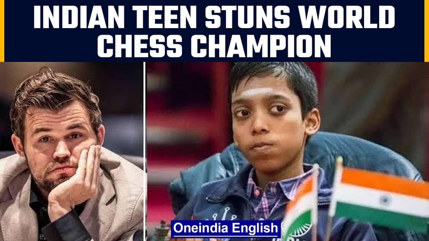 India's Chess prodigy Praggnanandhaa beats world champion for the second time in 2022 |OneIndia News