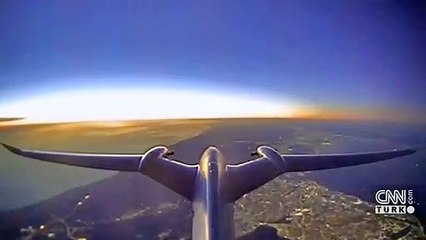 Bayraktar AKINCI'dan yeni başarı: Üç ülkeyi geçerek Azerbaycan'a indi