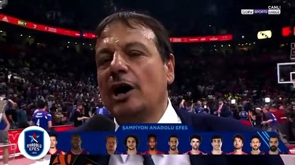 İmamoğlu'ndan Anadolu Efes'in Başantrenörü'ne teşekkür: Bir şampiyonun yüreğini asla hafife alma