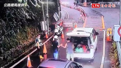 南橫復通逾時下山車輛增多  警首開鍘2車各吞900元罰單