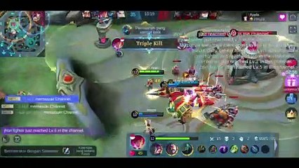 COMBO HARAM JOHNSON X BEATRIX BIKIN MUSUH MAKAN COKLAT SEMUA...MOBILE LEGEND