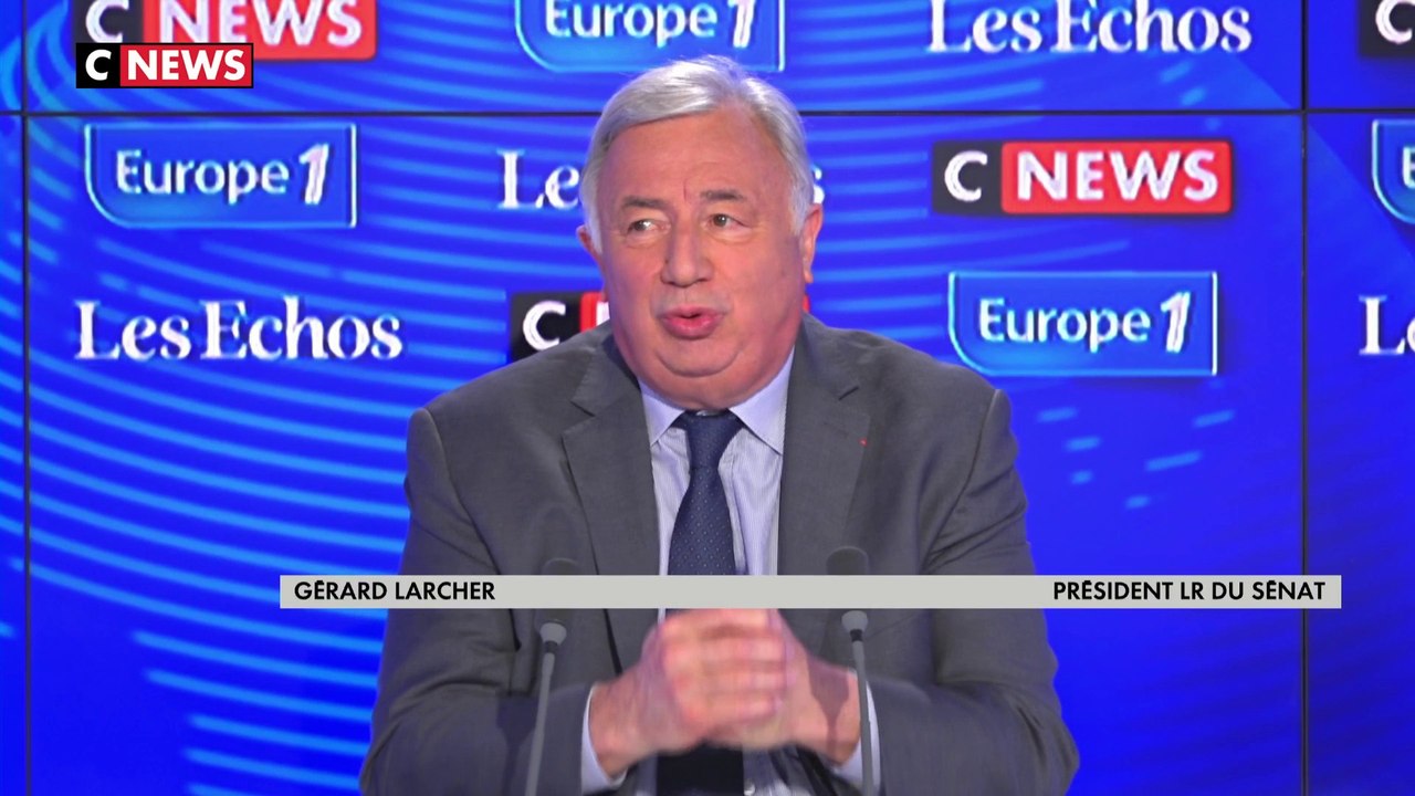 Gérard Larcher sur Damien Abad : «Je suis déçu par le choix qu'a fait Damien Abad»