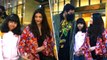 Aishwarya Rai Bachchan ALong With Husband Abhishek &Daughter Aaradhya Returned To Mumbai from Cannes