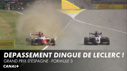 Arthur Leclerc double Correa dans l'herbe ! - Grand Prix d'Espagne - F3