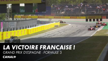 Victoire de Victor Martins, Isack Hadjar 3ème - Grand Prix d'Espagne - F3