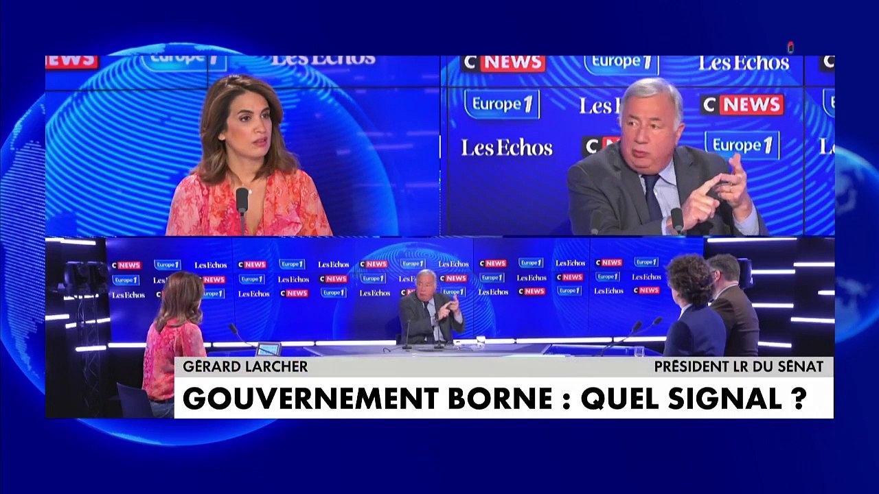 Inflation : «On ne pourra pas continuer la politique du chèque éternellement», assure Larcher