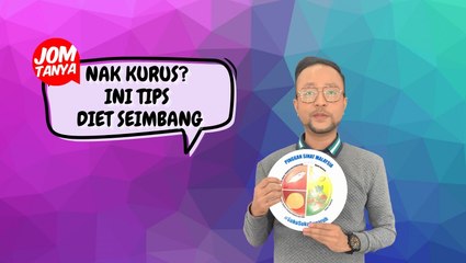 Nak kurus? Ini tips diet seimbang