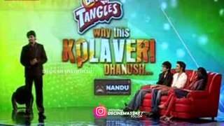 Why This Kolavari Dhanush Part - 2 / 3 Movie Rare Interview / DsCinemas24x7 / VijayTelevision - HD