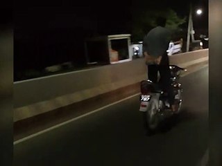 રાજકોટ પોલીસને પડકાર ફેંકતો સ્ટંટમેન