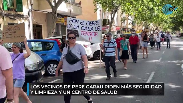 Los vecinos de Pere Garau piden más seguridad y limpieza y un centro de salud