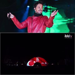 مراد بوز يوقف حفله الغنائي احترامًا للآذان.. واشادات من الجمهور "فيديو"