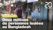 Inondations au Bangladesh : les habitations et les cultures détruites