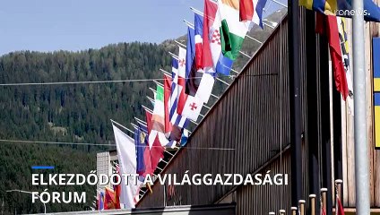 Elkezdődött a Világgazdasági Fórum Svájcban