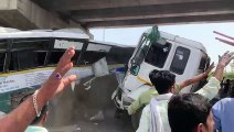 Accident: ट्रेलर जा घुसा रोडवेज बस में, 7 लोगों की हालत नाजुक