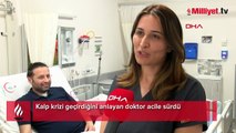 Doktor acil servisin önünde yere yığıldı! Son çare ECMO cihazına bağlandı