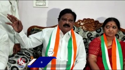 Nallala Odelu And  His Wife Bhagya Lakshmi Comments On MLA Balka Suman  _ V6 News