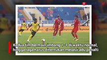 Ganyang Malaysia Lewat Adu Penalti, Timnas U-23 Indonesia Raih Perunggu di SEA Games 2021