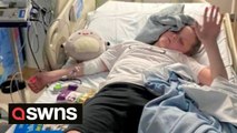 UK schoolboy begs mum for leg amputation after shock 'suicide disease' diagnosis