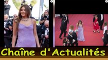 Cannes 2022  Carla Bruni divine sirène qui fait une entorse au règlement sur le tapis rouge