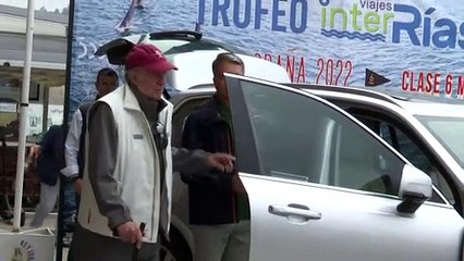 El emérito, sobre su reunión con Felipe VI en Madrid: "Pregunta tú, yo estoy aquí, en Sanxenxo"