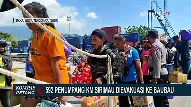 12 Hari Bertahan di Kapal, 592 Penumpang KM Sirimau Dievakuasi ke Baubau Menggunakan KM Wilis!