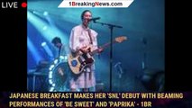 Japanese Breakfast Makes Her 'SNL' Debut With Beaming Performances Of 'Be Sweet' And 'Paprika' - 1br