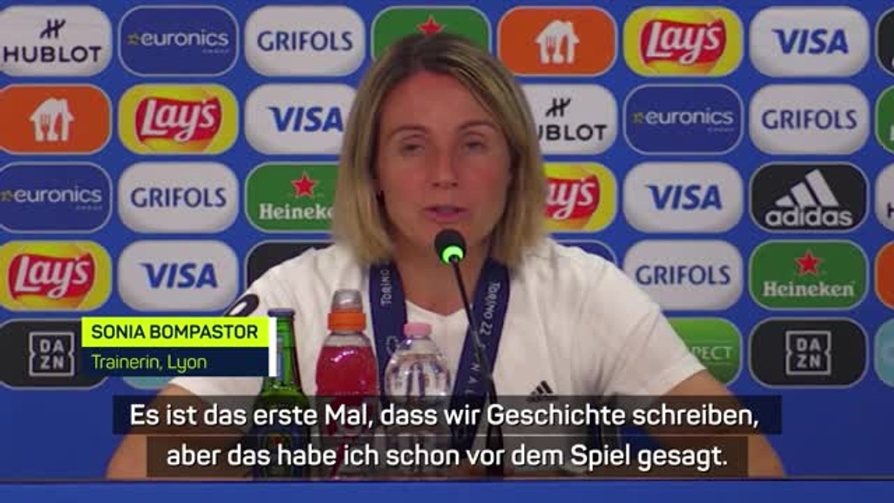 OL-Trainerin nach CL-Sieg: 'Schreiben Geschichte'