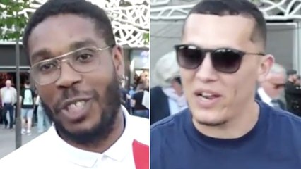 Las aficiones reaccionan: de la euforia en París a la decepción total en Madrid