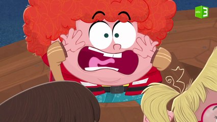 عصابة الأقدام تتفاجئ بثوران البركان والنتيجة..