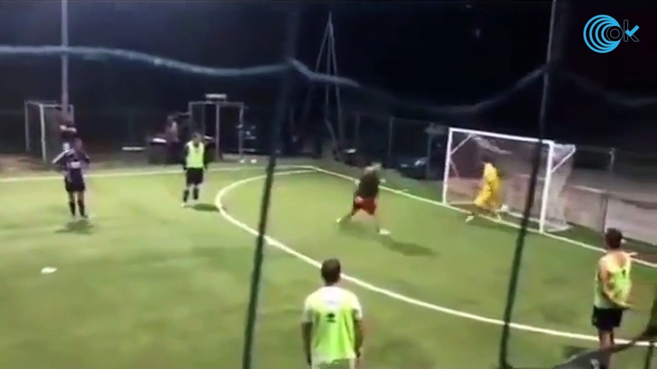 Celebra un gol a lo Cristiano Ronaldo y lo que pasa después se hace viral