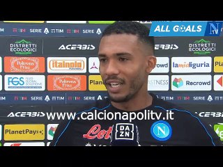 Spezia-Napoli 0-3 22/5/22 post-partita intervista Juan Jesus