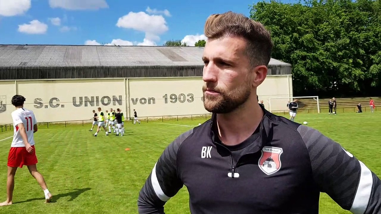 Bennet Krause nach dem verlorenen HOLSTEN-Pokalfinale