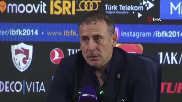 Başakşehir-Trabzonspor maçının ardından - Trabzonspor Teknik Direktörü Avcı