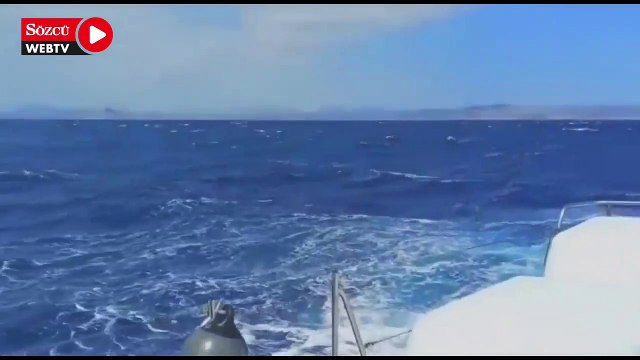 Marmaris Rodos arasında göçmen botu alabora oldu: 21 göçmen kayıp