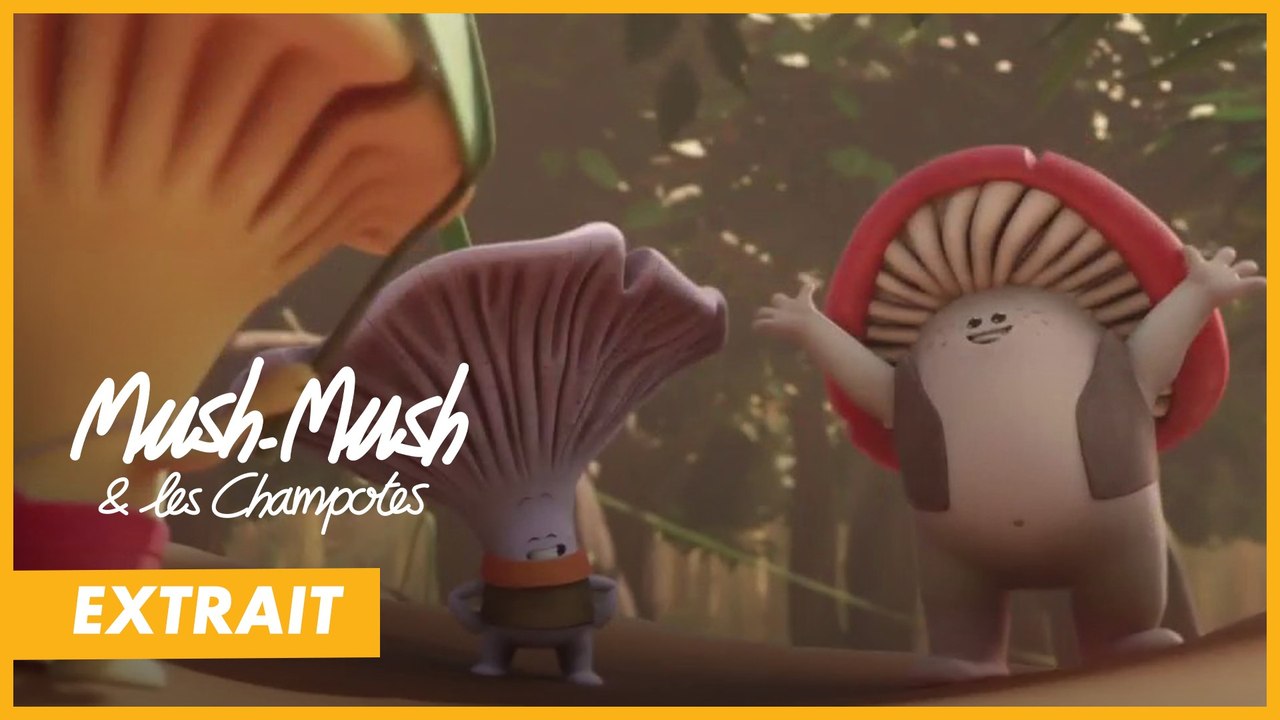 MUSH-MUSH ET LES CHAMPOTES - Extrait "L'art de l'amitié" - CANAL+ Kids