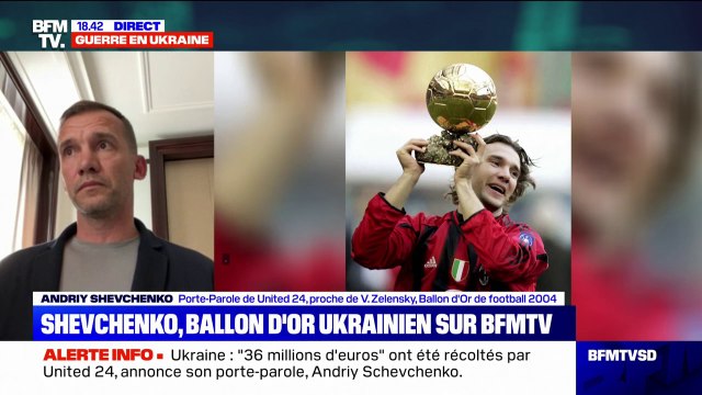 Andriy Shevchenko, Ballon d'Or 2004: Kylian Mbappé est un des plus grands talents de nos jours