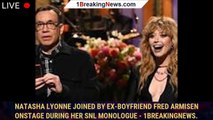 Natasha Lyonne Joined By Ex-Boyfriend Fred Armisen Onstage During Her SNL Monologue - 1breakingnews.