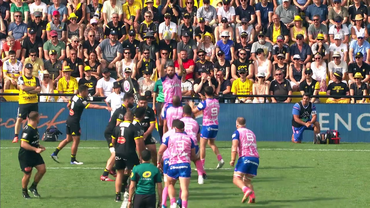 TOP 14 - Essai de Arthur RETIERE (SR) - Stade Rochelais - Stade Français Paris - Saison 2021/2022