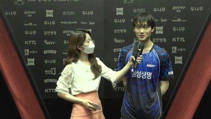 '조대성이 끝냈다' 삼성생명, 프로탁구 원년 초대 챔피언 / YTN