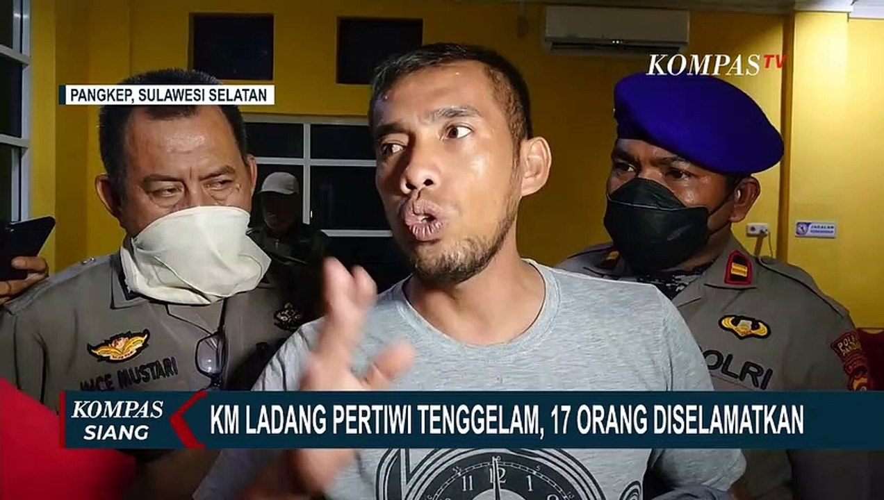 17 Korban Selamat dari KM Ladang Pertiwi Terombang-ambing di Lautan Selama 24 Jam
