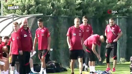 A Milli Takım, Faroe Adaları maçının hazırlıklarına başladı