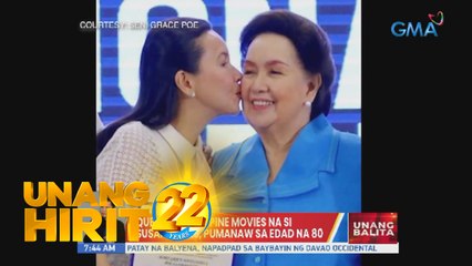 Susan Roces, inalala ng anak na si Grace Poe | Unang Hirit