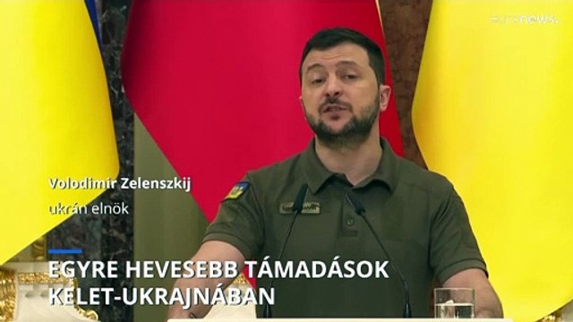 Egyre erőteljesebben nyomul előre Kelet-Ukrajnában az orosz hadsereg