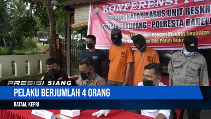 Polsek Sekupang Ungkap Curas Begal Di Kecamatan Sekupang Kota Batam Barelang